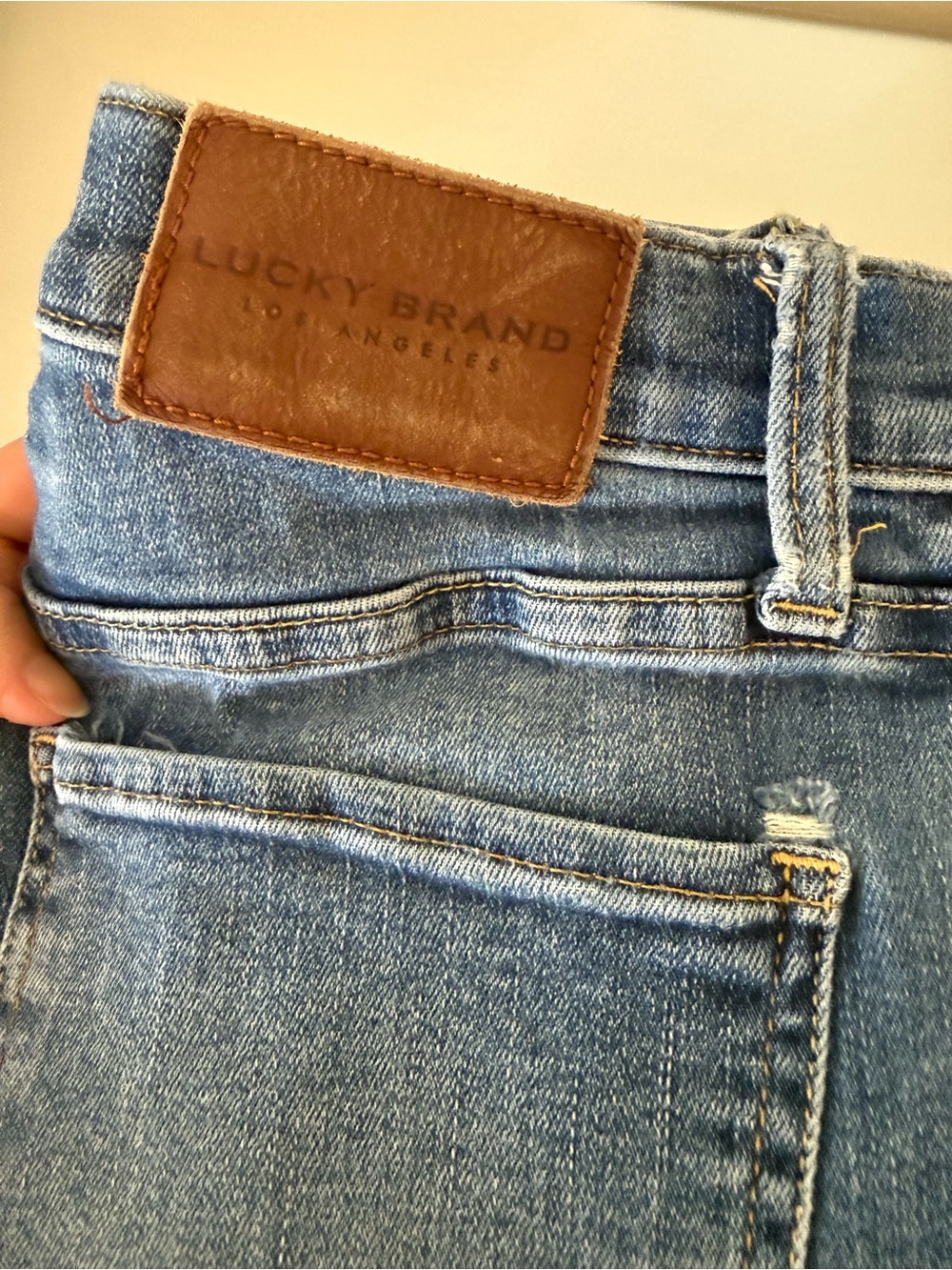 Lucky Brand Women's Light Blue High-Rise Denim Jeans
